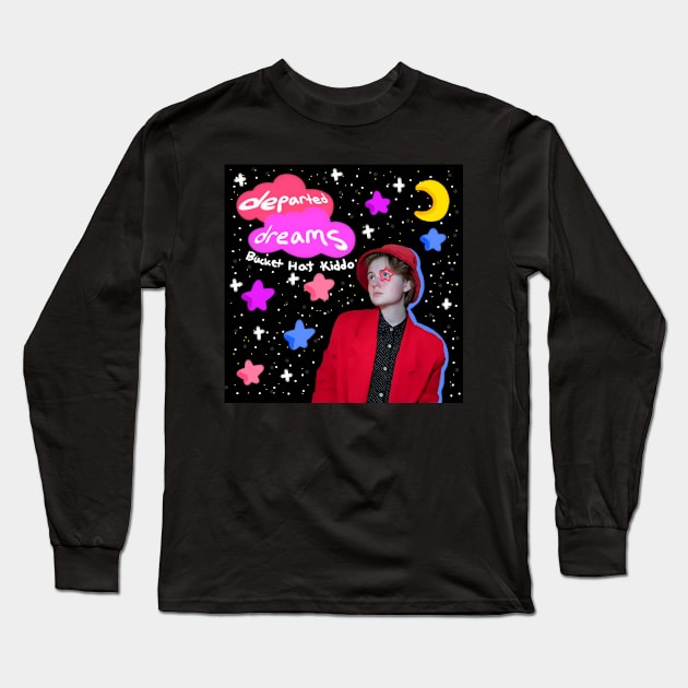 departed dreams album cover Long Sleeve T-Shirt by Bucket Hat Kiddo